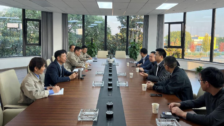 鄒凱率隊赴江蘇大(dà)亞考察交流學習(xí)
