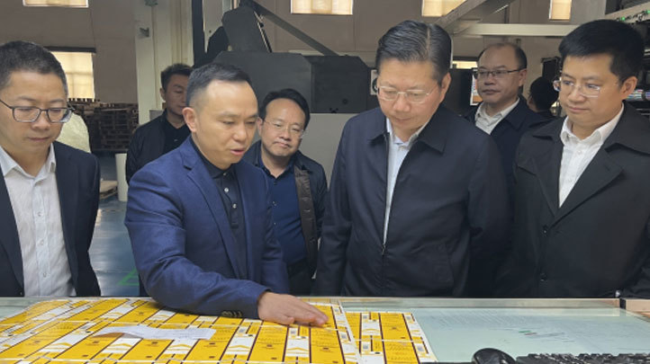 區(qū)政協主席杜海(hǎi)波調研宏聲集團